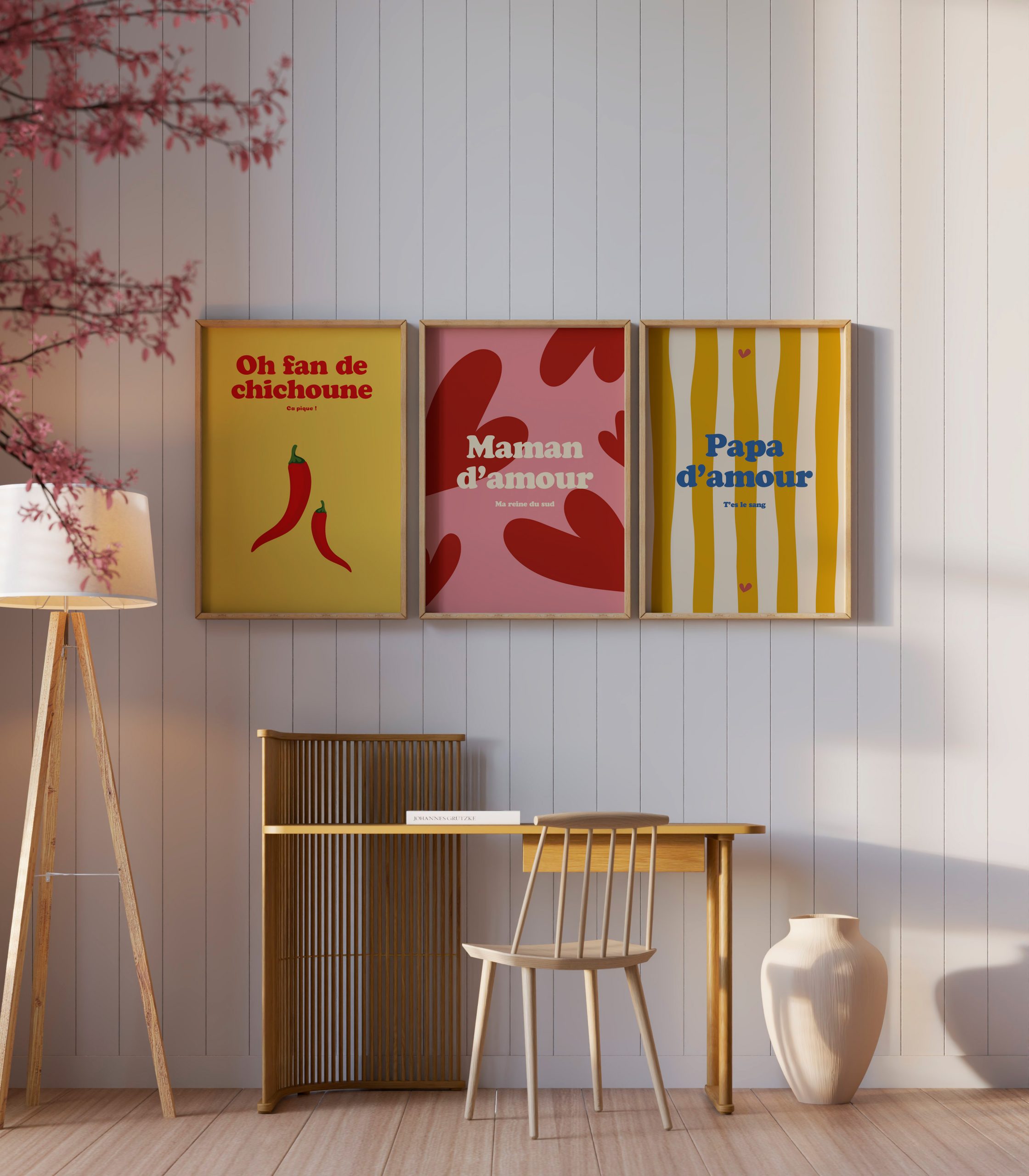 Affiches décoratives cadeaux de noel